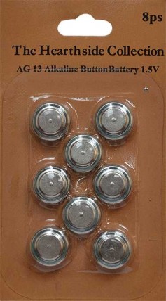 Replacement Batteries for Grungy Tealights